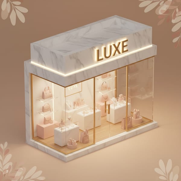 3D Store Rendering - Nano Banana Prompts | BananaPix